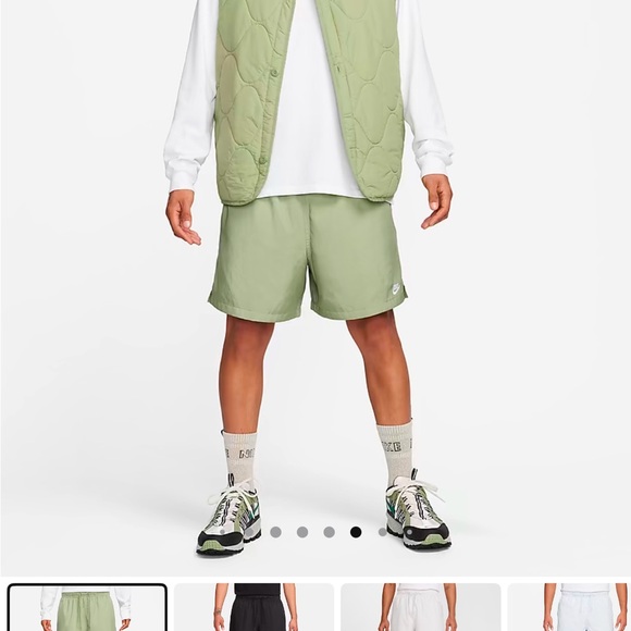 Nike Olive Green Shorts - Picture 8 of 8